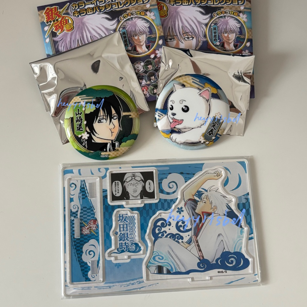 gintama gintoki acrylic stand diorama jump shop