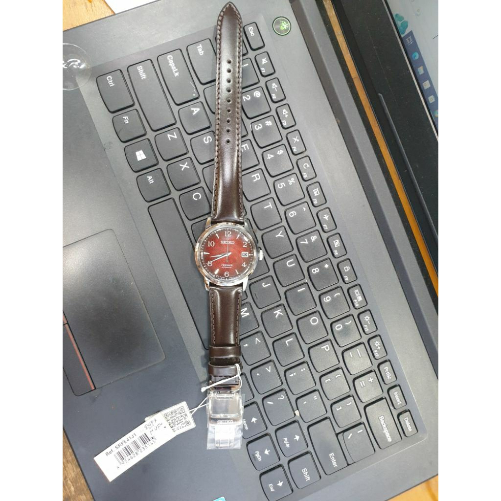 JAM TANGAN PRIA SEIKO AUTOMATIC SRPE45J1/SRPE43J1/SRPE41J1 Cotail Mojito Green Tali Kulit