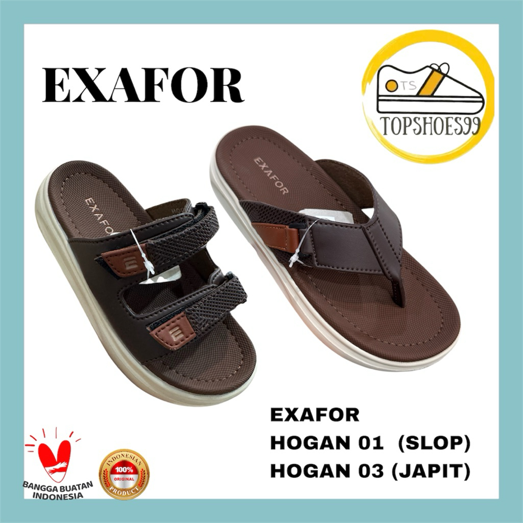 Sandal Anak Laki Laki Exafor Hogan Slop Japit Anak Cowok