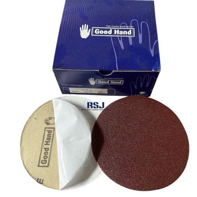 amplas bulat 6 inch stikit/disc sander 150 mm