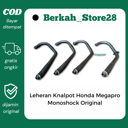 Leheran Knalpot Honda Megapro Monoshock Original