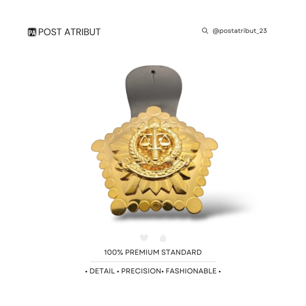 Eselon 1A Jaksa Agung Muda / Kepala Badan Pendidikan dan Pelatihan / Tanda Jabatan Kejaksaan / Tanda