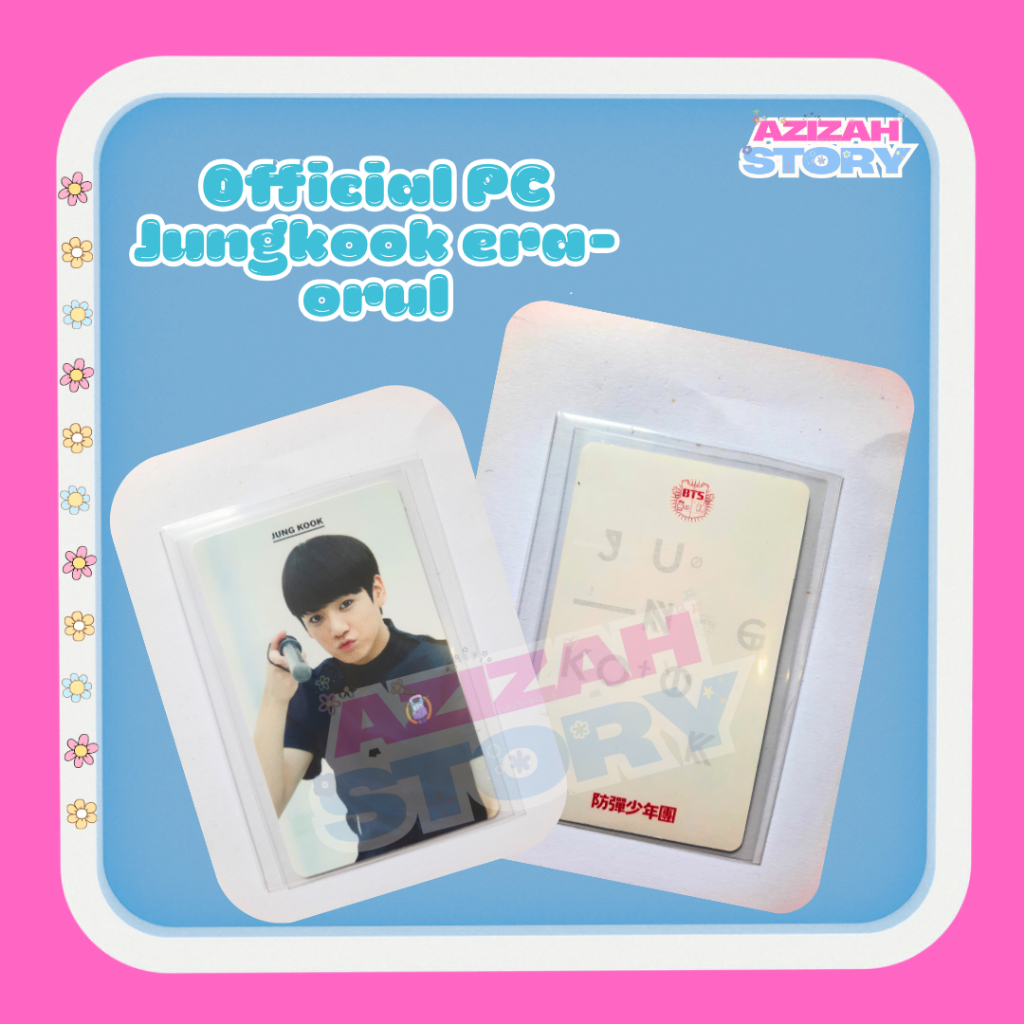 Photocard Official Jungkook BTS era-ORUL