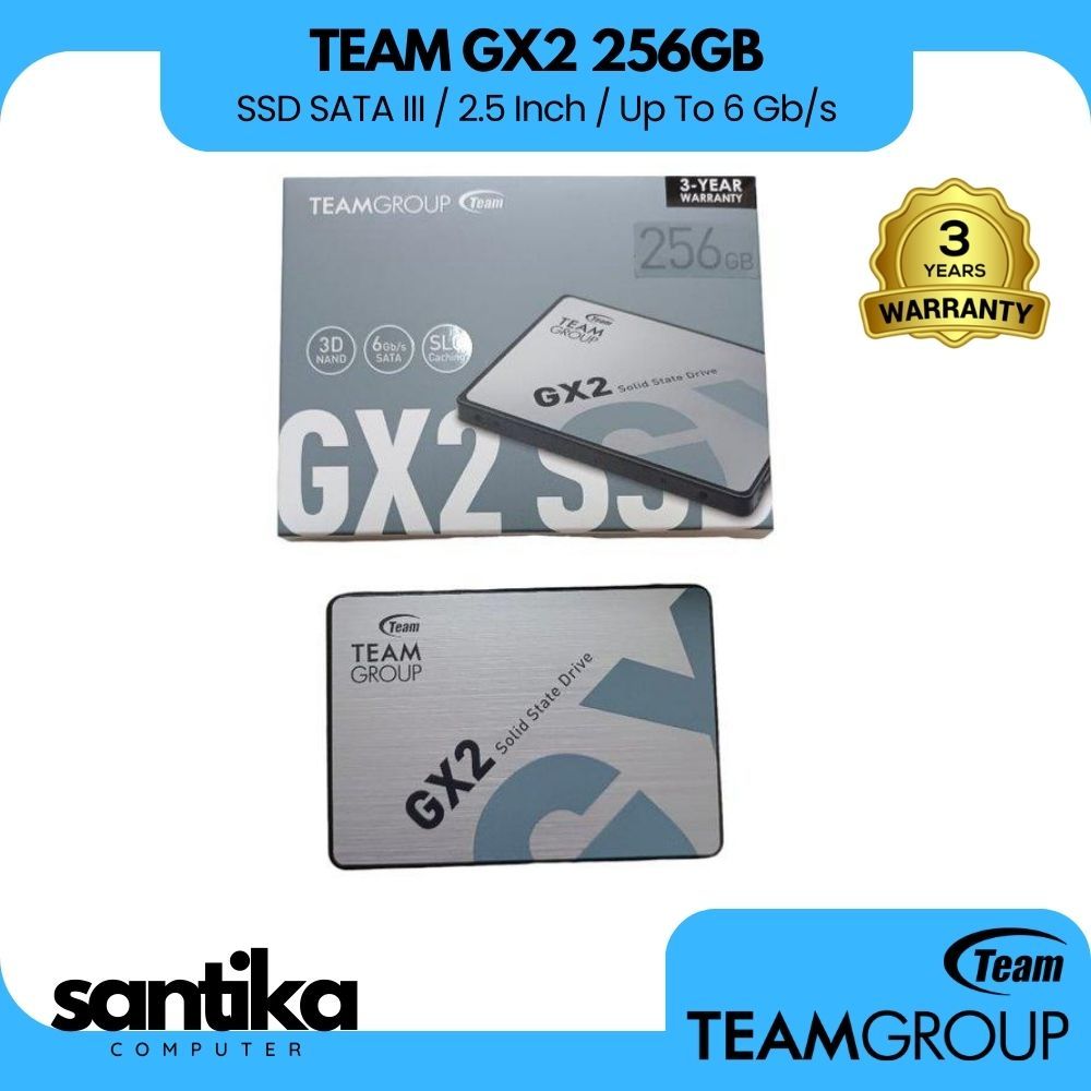 TEAM GROUP GX2 256GB SSD SATA III 2.5" 6Gb/s SLC Caching