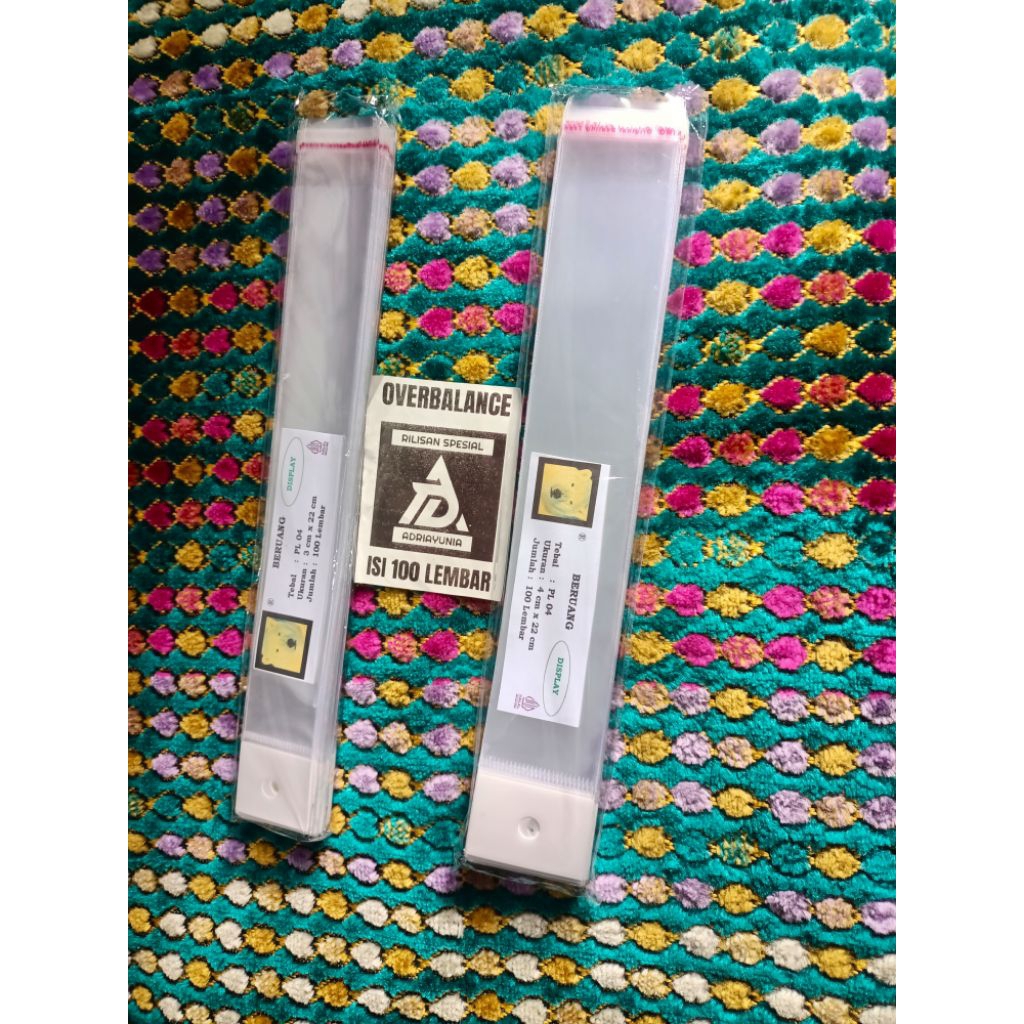 Plastik Opp Display 3x22 4x22 - Plastik Opp Perlis 3 x 22 / 4 x 22