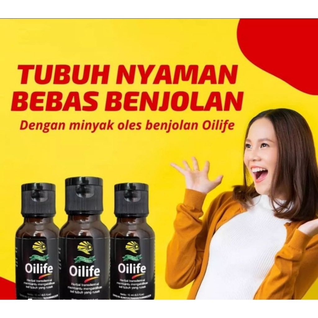 Minyak oles yang Mengatasi berbagai Benjolan (Oilife) Herbal alami