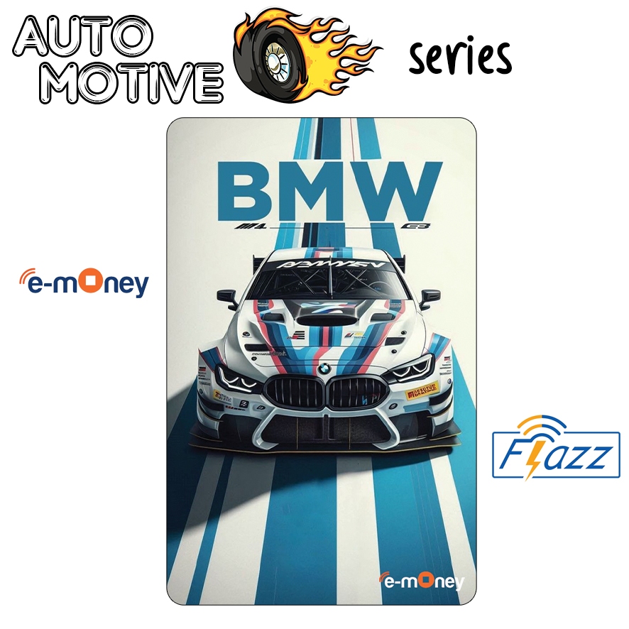 Emoney / Flazz Gen 2 BMW Custom - Kartu Etoll Mandiri BCA