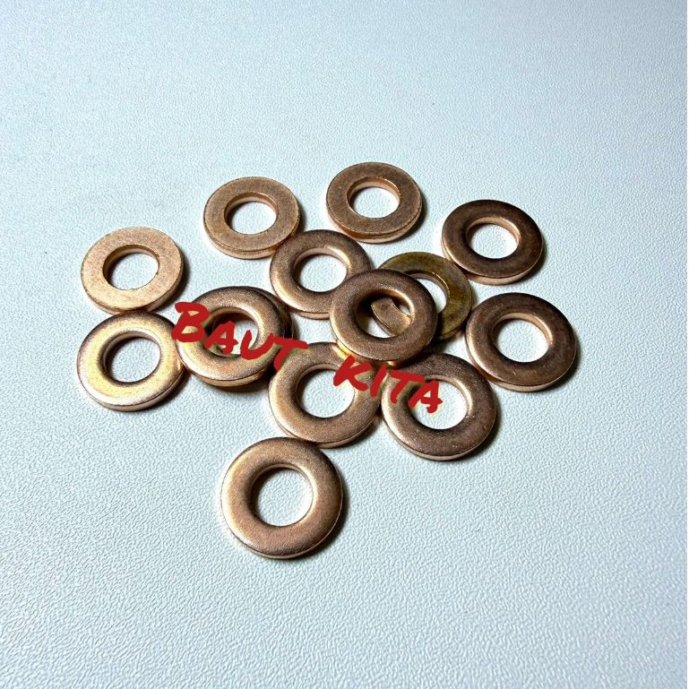 50/100 Pcs Ring Tembaga M7/Ring Head M7/Ring Silinder Head M7