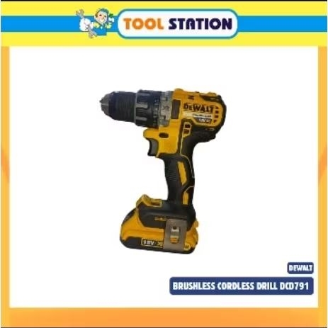Mesin Cordless Drill Brushess Dewalt DCD791D2