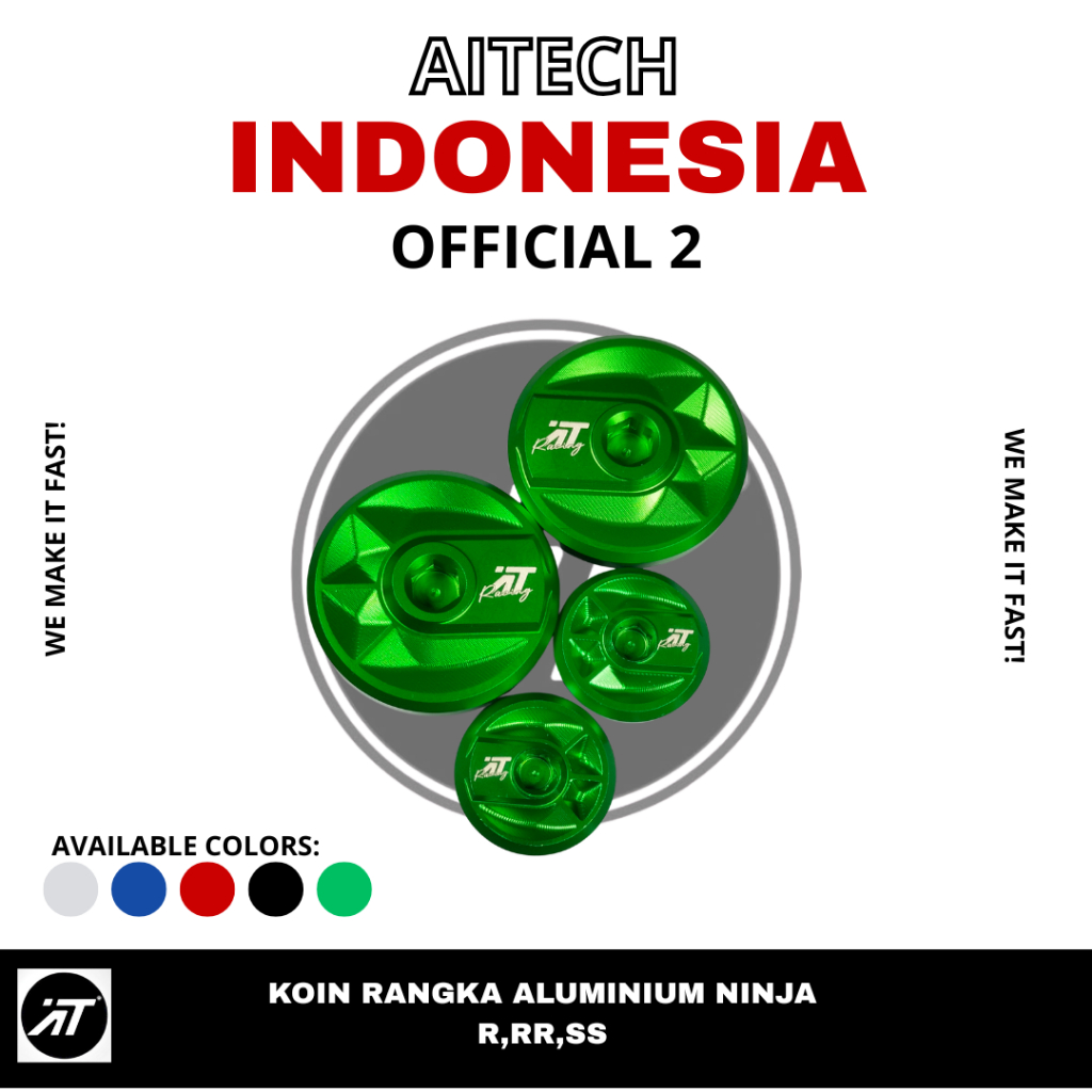 Koin Rangka Aluminium Ninja R/RR, SS Aitech