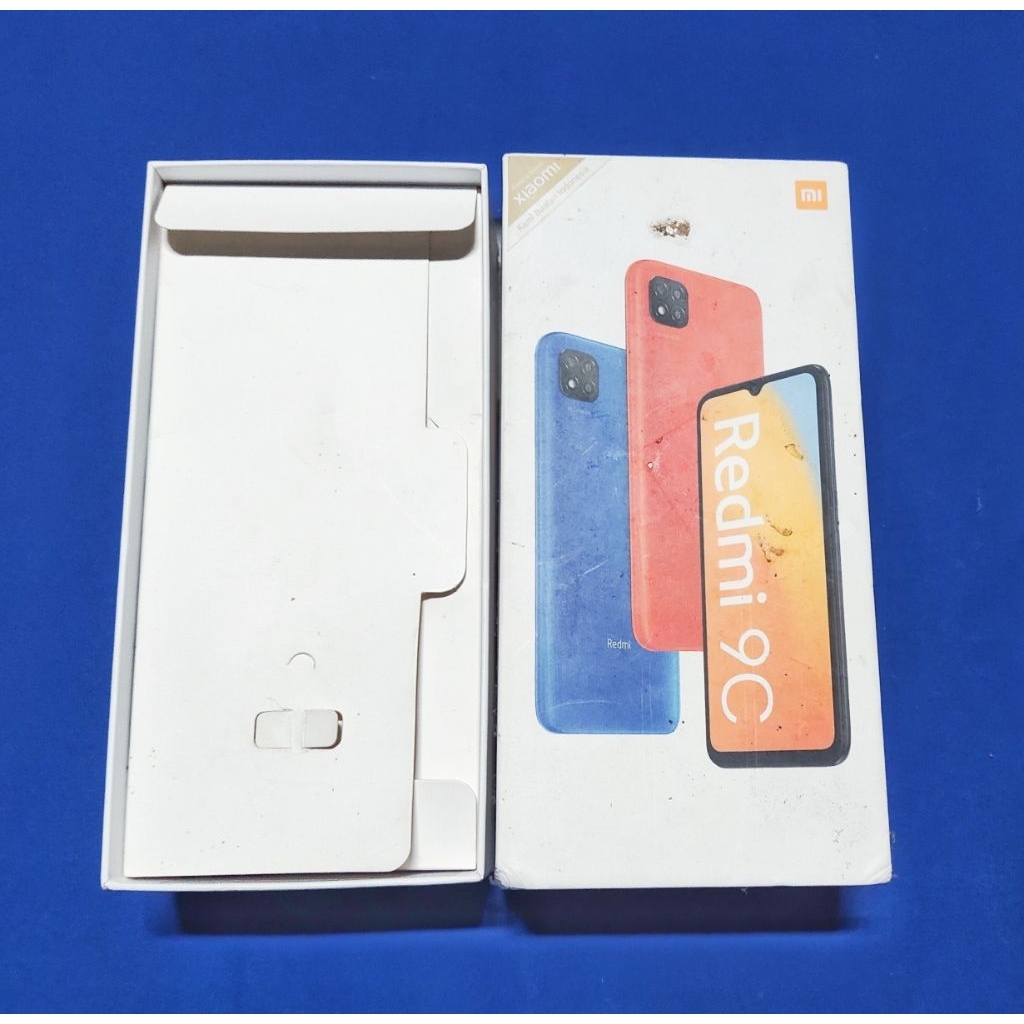 KARDUS DUS BOX REDMI 9C MINUS LECET PEMAKAIAN