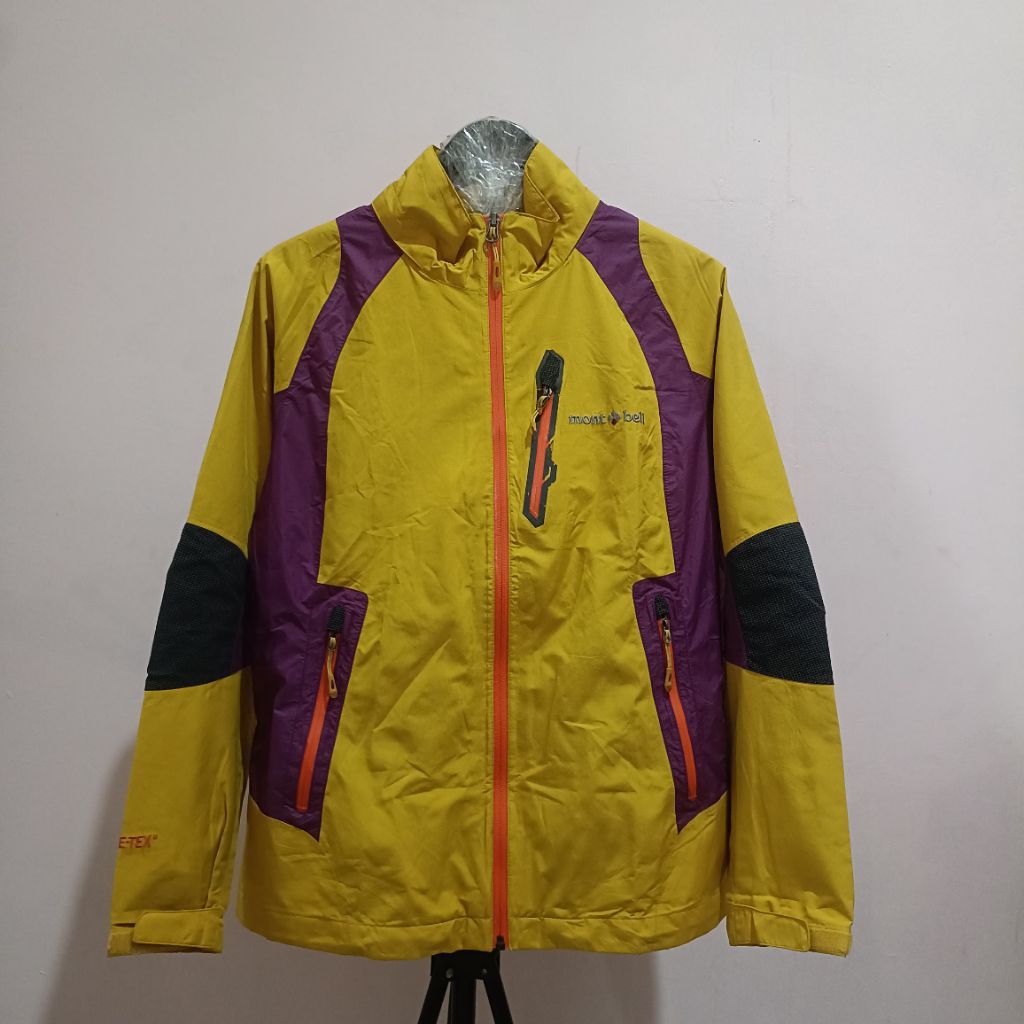 JAKET OUTDOOR MONTBELL GORETEX SECOND