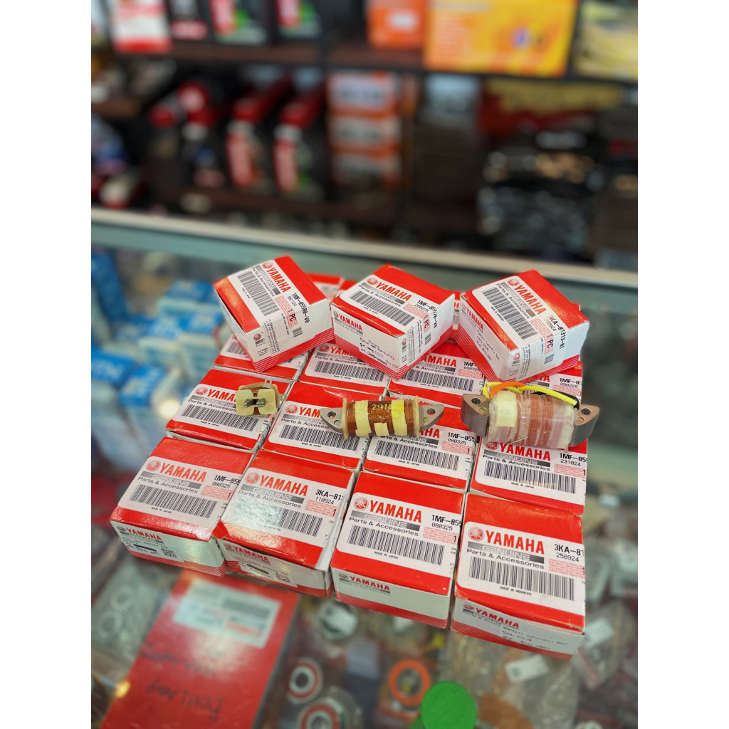 SPUL LAMPU CDI PULSER RX KING RXK RXS YT RXZ SET ORIGINAL YAMAHA GENUINE PART