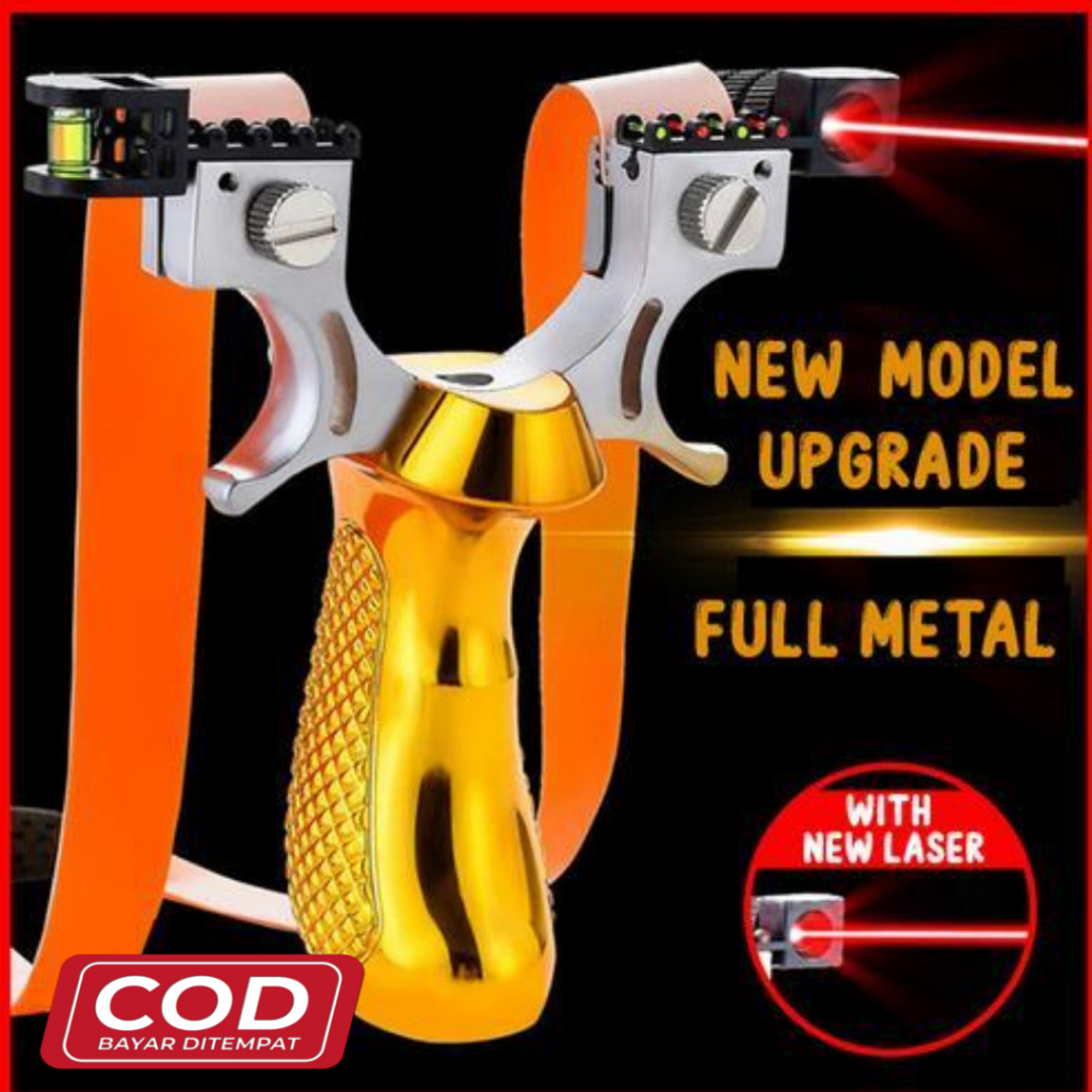 [ SUPER ] Super Ketapel Laser Tactical Katapel Berburu Slingshot Laser Big Power