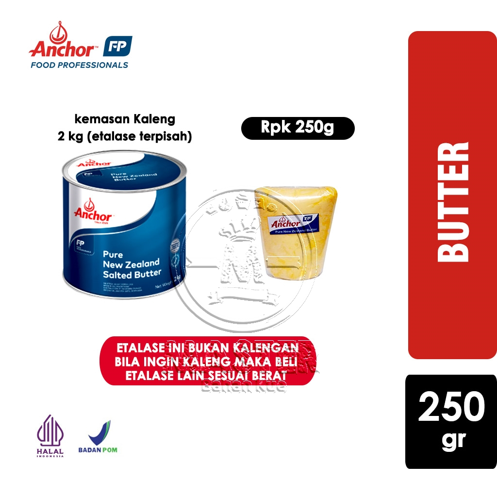 Anchor butter tin 250 gr
