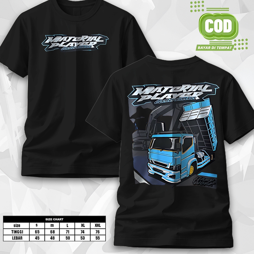 DONATELLO KAOS | KAOS TRUK MATERIAL PLAYER CANTER DUMP EDITION | COD