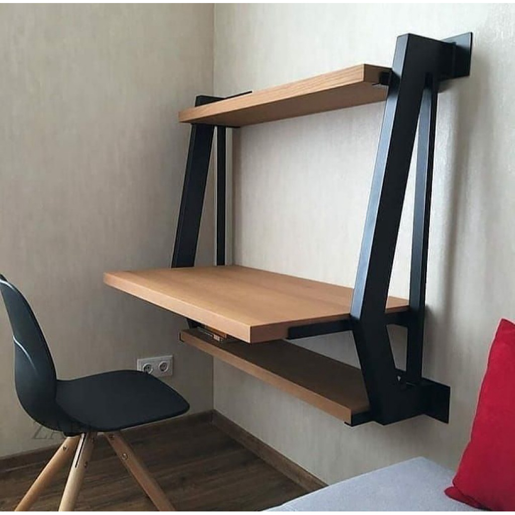 Meja tempel dinding belajar meja dinding laptop