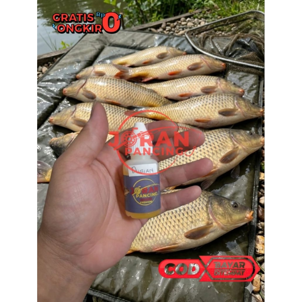 Essen Premium Ikan Mas 30ml | Essen Durian | Essen Anti Bagong | Essen Ikan Jitu | Essen Galatama
