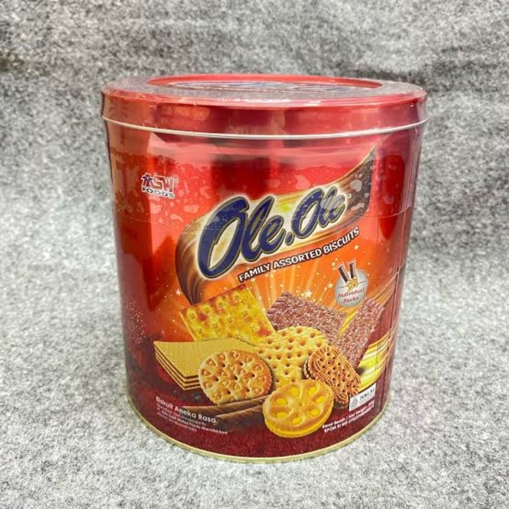 Ole Ole Biskuit Kaleng ASW Foods 250 g