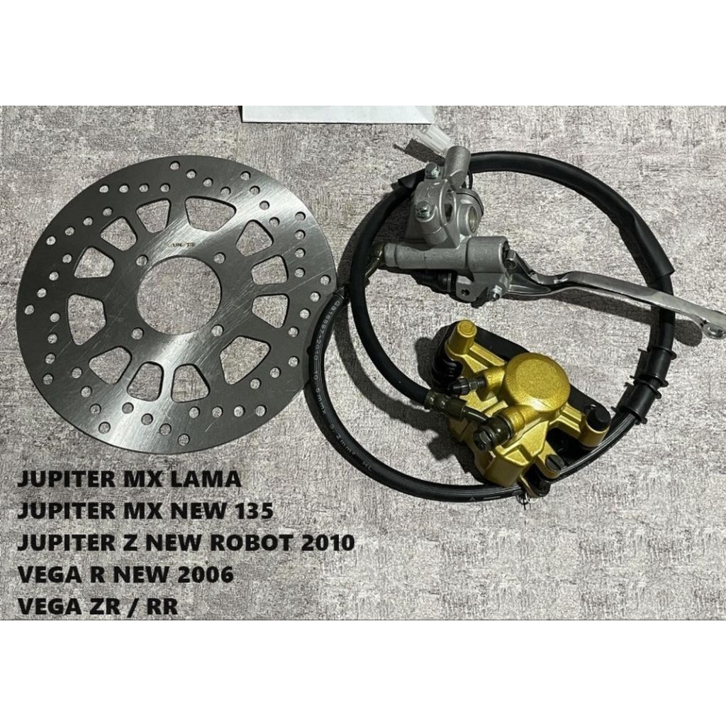 paket hemat lengkap piringan, tabung master rem, handel rem,cekak spion,selang rem,kepala babi, piri