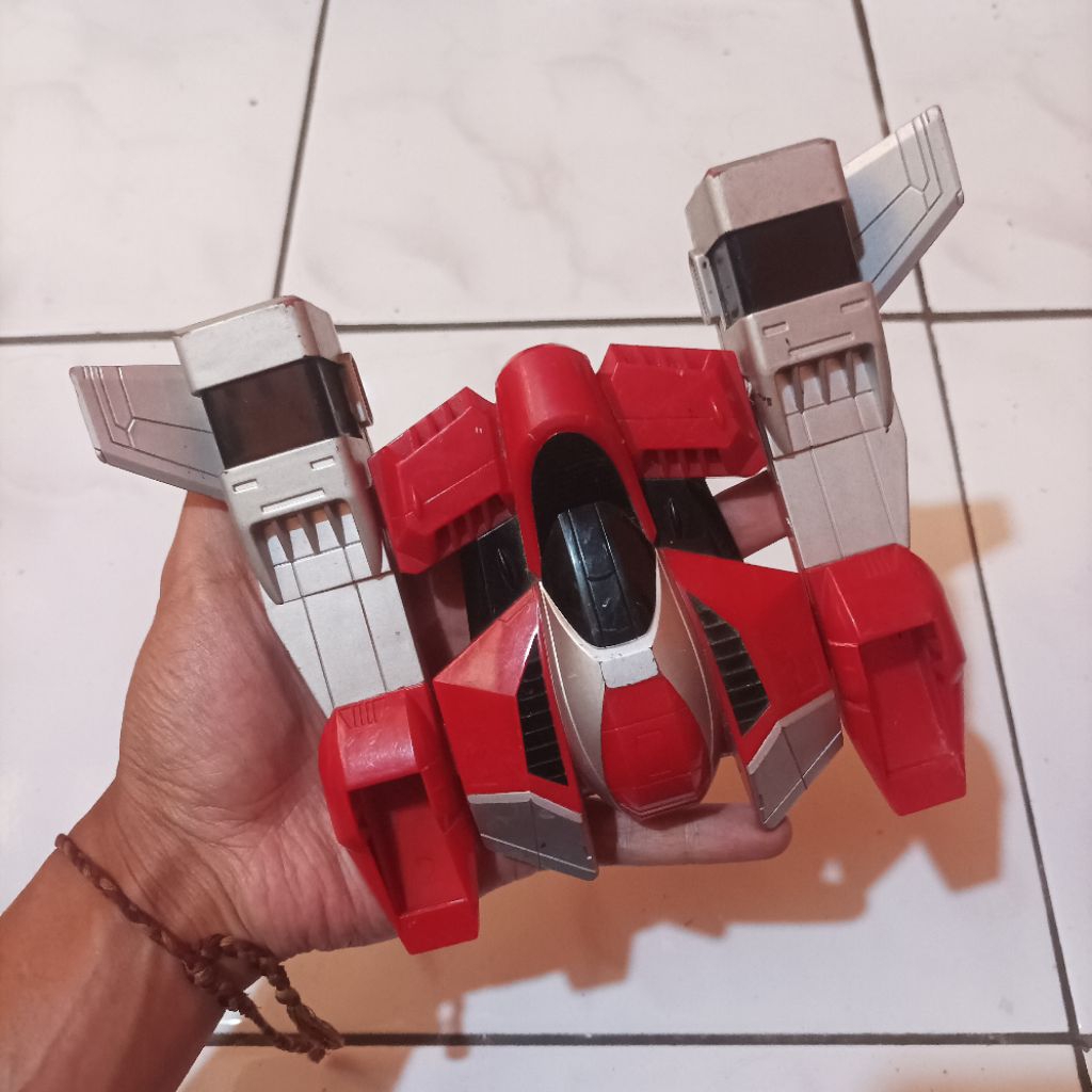 Vintage Original Bandai DX Jet Boukenger Power Rangers Operation Over Drive Mainan Action Figure