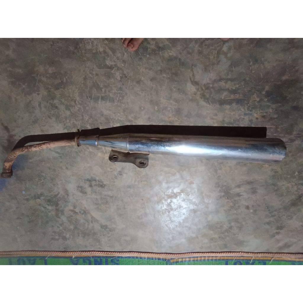 knalpot suzuki smash 110 ori copotan