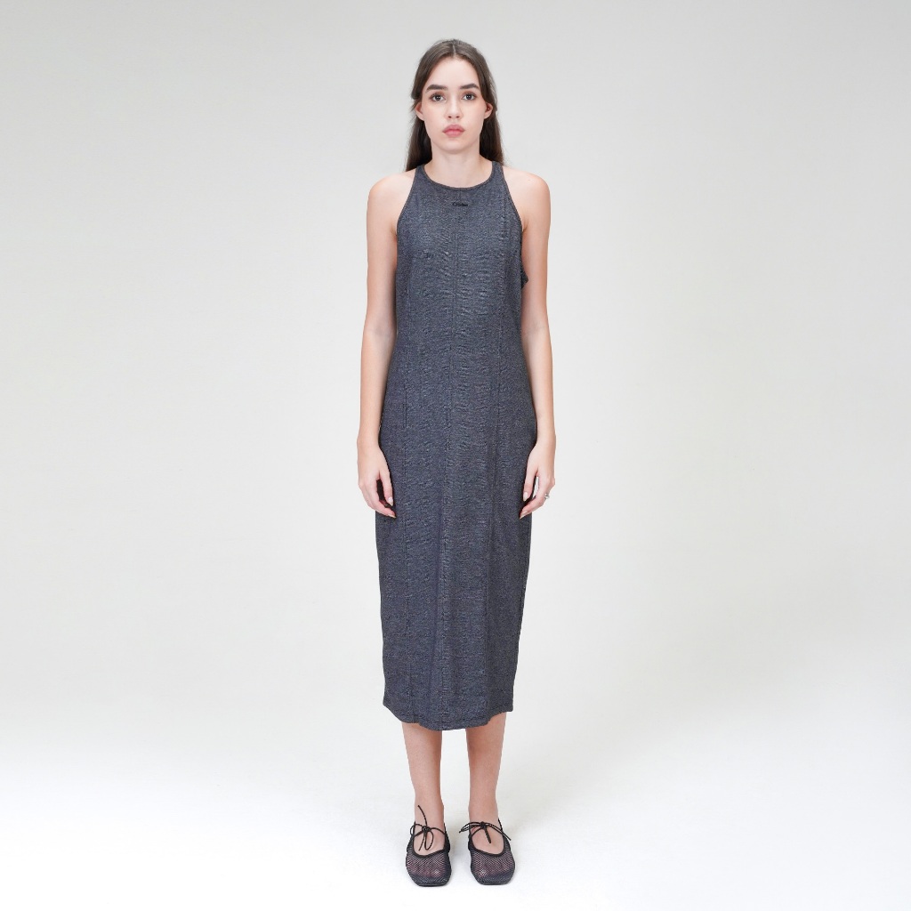 CELCIUS WOMAN Panelled Denim Dress LIN000211W Navy