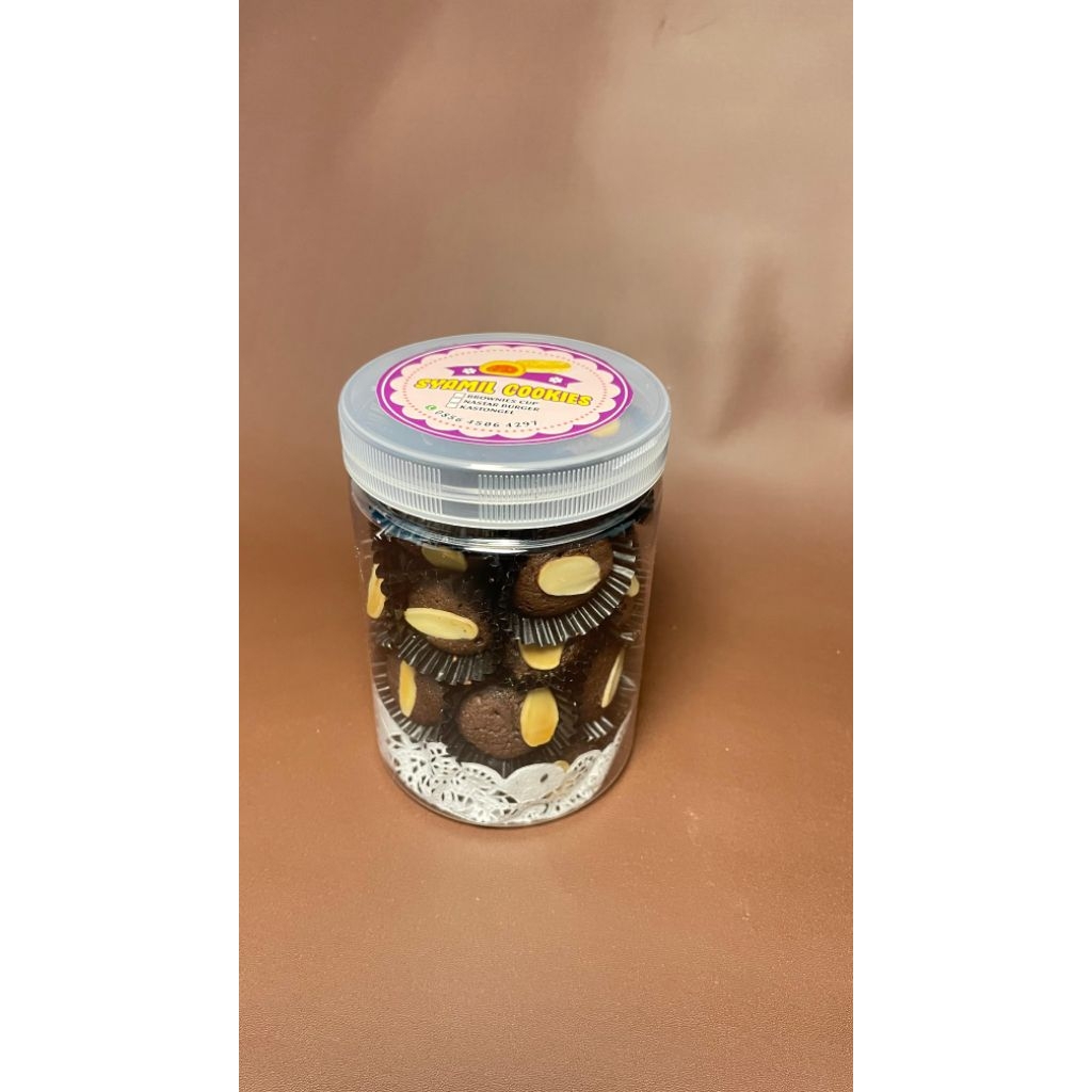 brownies almond mini cup