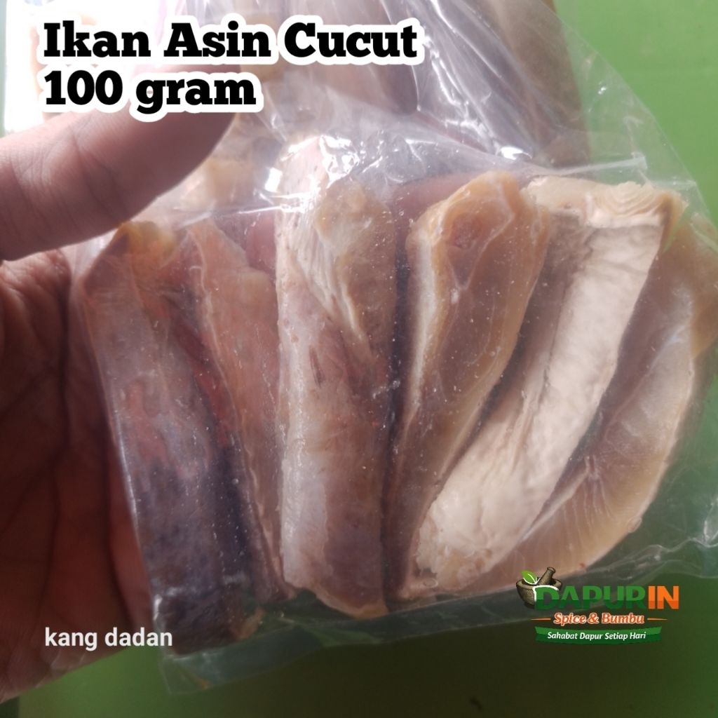 DAPURIN Ikan Asin Cucut Kering 100 gram Asli Gurih
