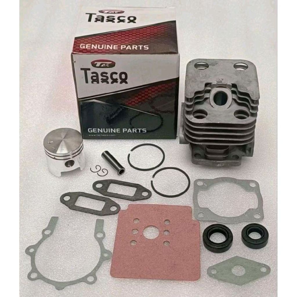Cylinder Blok Tasco 318, 328 + Packing Set Tasco 328 Mesin Potong Rumput Tasco