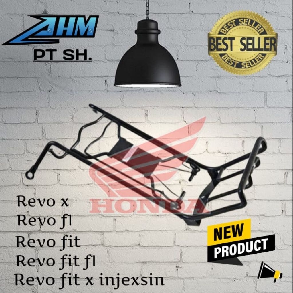 Bagasi besi revo fit injeksen,  bagasi besi f1, bagasi  besi Revo baru. Bagasi tengah besi f1. bagas