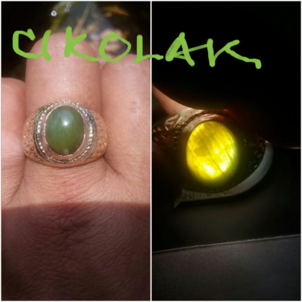 ijo Garut cikolak original serat kayu