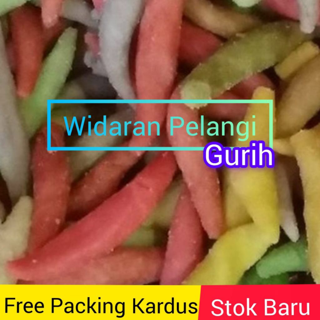 Widaran Pelangi Original - Camilan Renyah Gurih Dan Nikmat