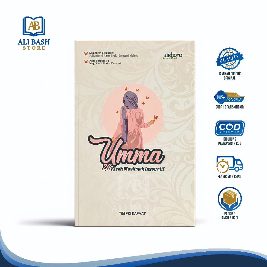 Buku Islami/Umma 24 Kisah Muslimah Inspiratif/Buku Remaja/Lirboyo Press