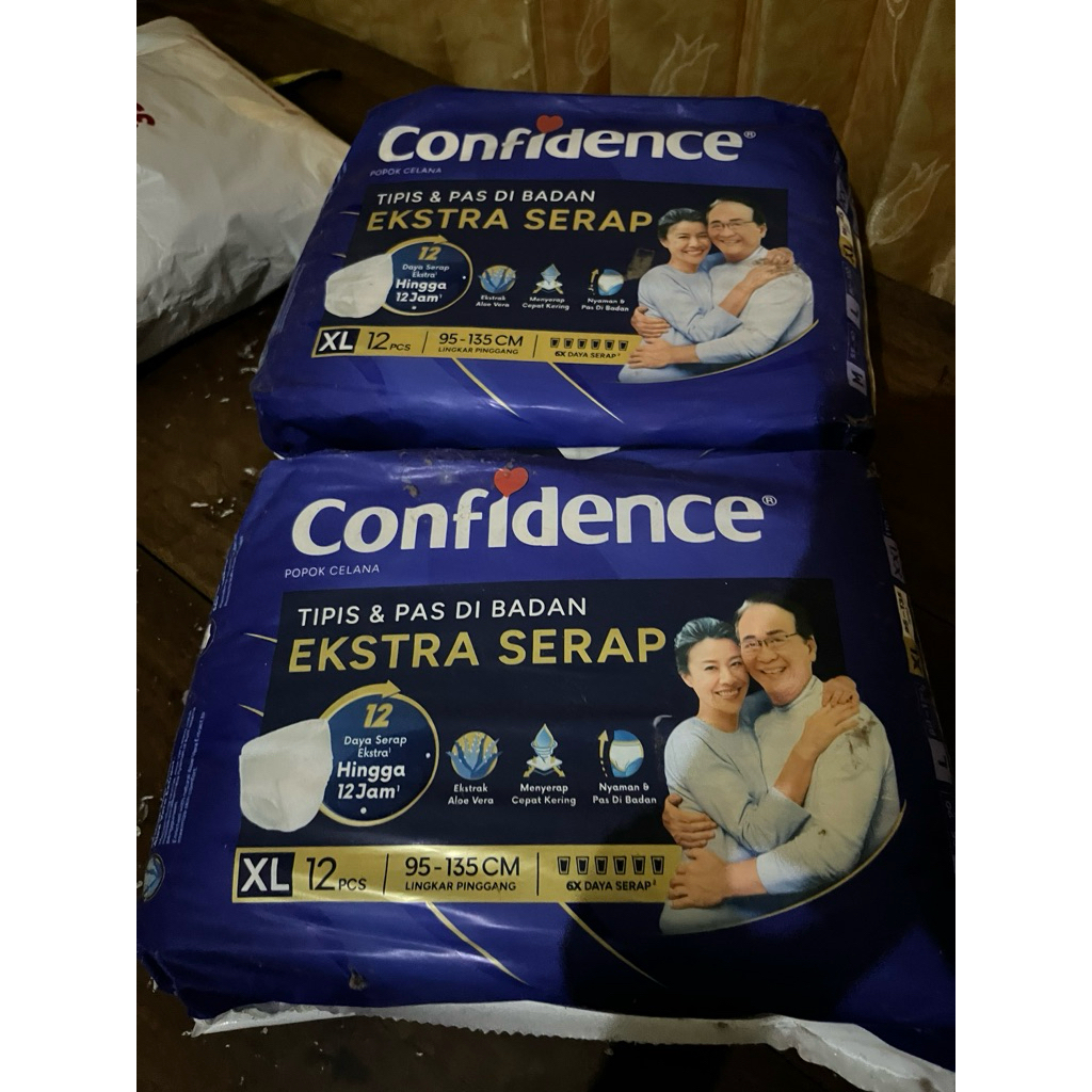 pampers popok celana dewasa confidence size XL