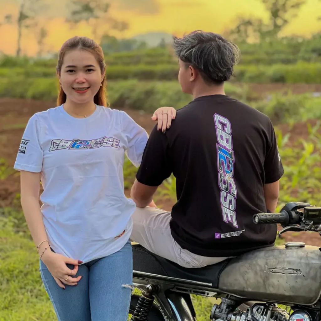 KAOS CB125SE /BAJU T-SHIRT RACING CB 125 SE PRIA WANITA KATUN COMBED 24S PREMIUM