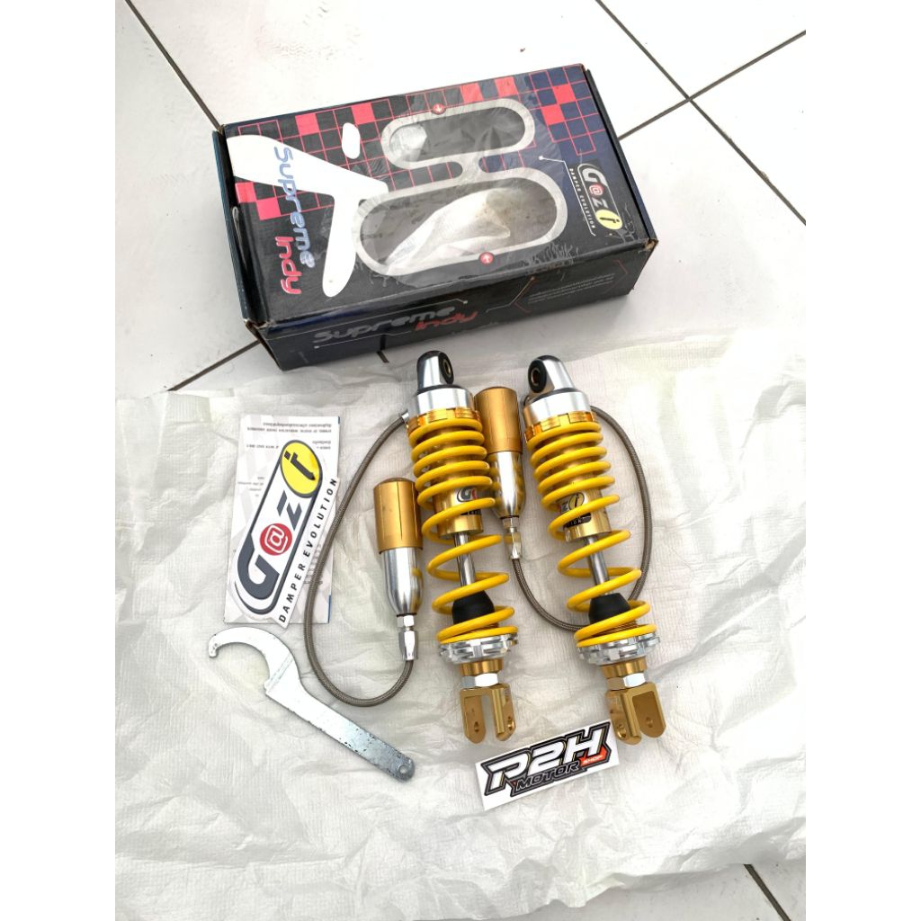 shock GAZI tabung pisah 280mm nouvo lele / nouvo z