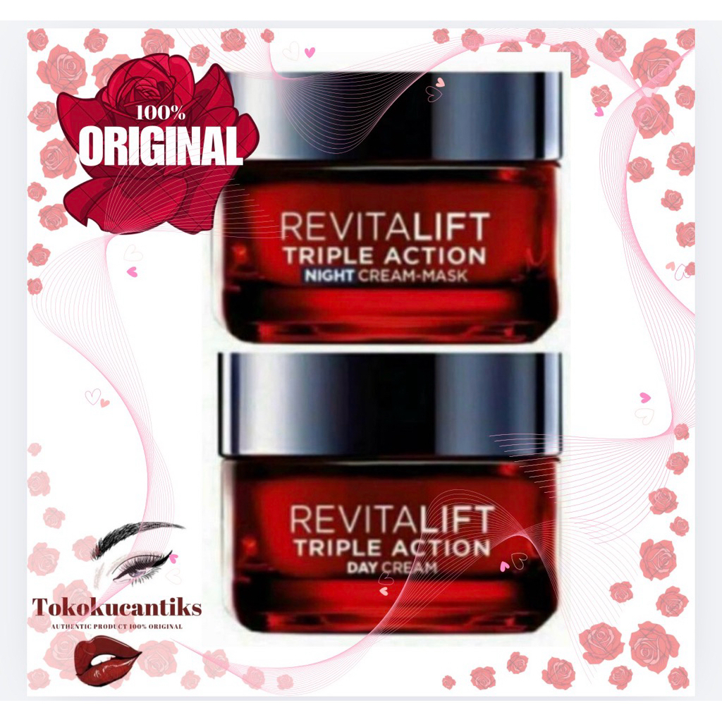 Triple action Cream Revitalift Triple Action Night Cream/Day cream Original