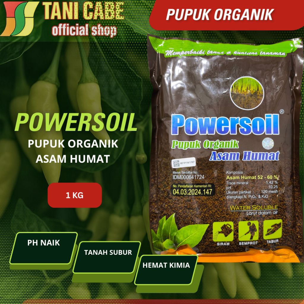 POWERSOIL ASAM HUMAT-1KG