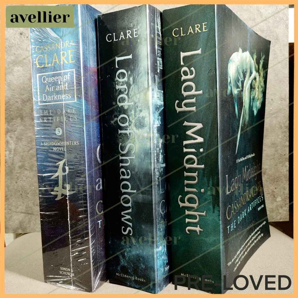 [Pre-Loved] Buku Novel Bekas Lady Midnight Lord of Shadows Queen of Air and Darkness - Bahasa Inggri