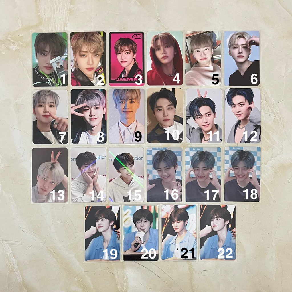[ SALE ] Ready Stock PC Photocard AAB NCT Dream Na Jaemin PART 1 Glitch Mode Binder Trading Card TC 
