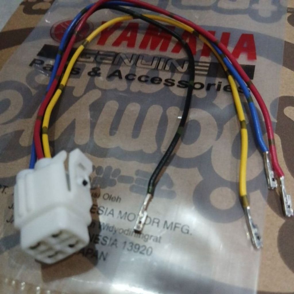 SOKET KABEL SOKET DLC SCANNER MOTOR YAMAHA AEROX 155 NMAX 155 NEW PIN 4
