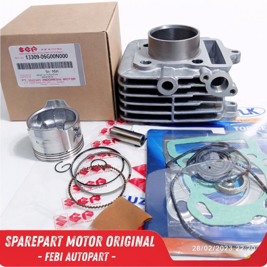 BLOCK SEHER SUZUKI SMASH 110 - CYLINDER BLOCK SMASH 110 - FEBI AUTOPART