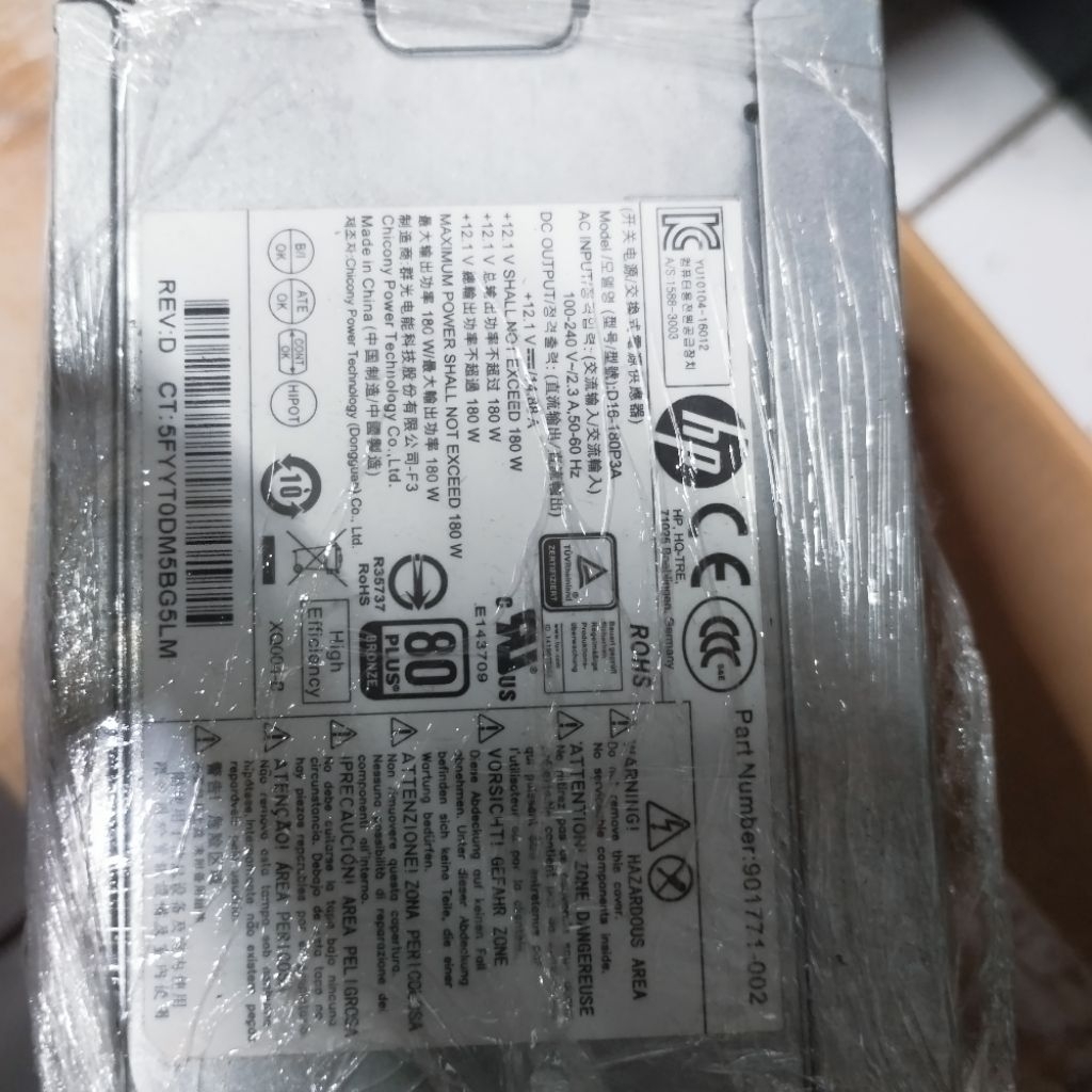 Power Supply HP Prodesk Elitedesk 800/600/400 G3