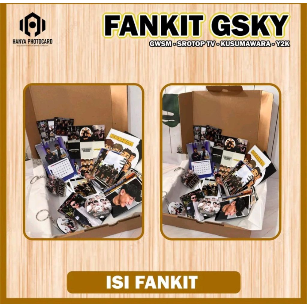 fankit gsky atau hadiah untuk temen