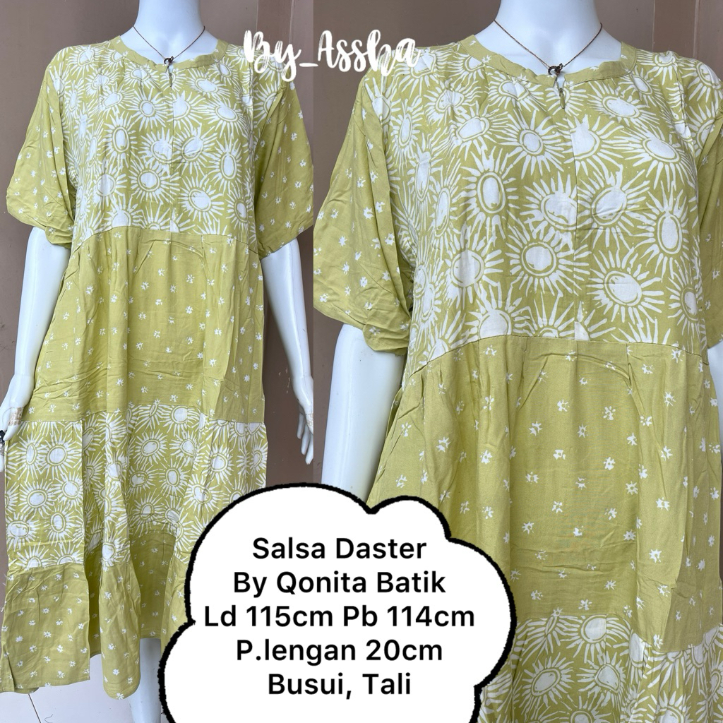Qonita Daster Batik Pekalongan Salsa Susun Busui