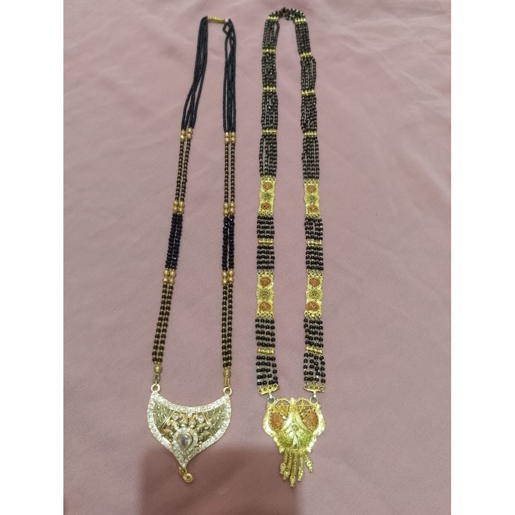 MANGALSUTRA KALUNG PERNIKAHAN INDIA PANJANG SAMPAI DADA