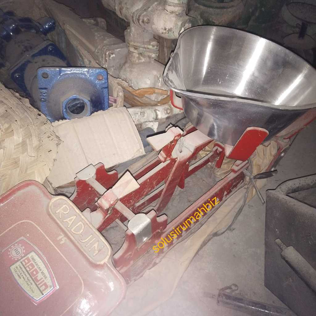TIMBANGAN KODOK RADJIN+TIMBEL 10KG BEBEK