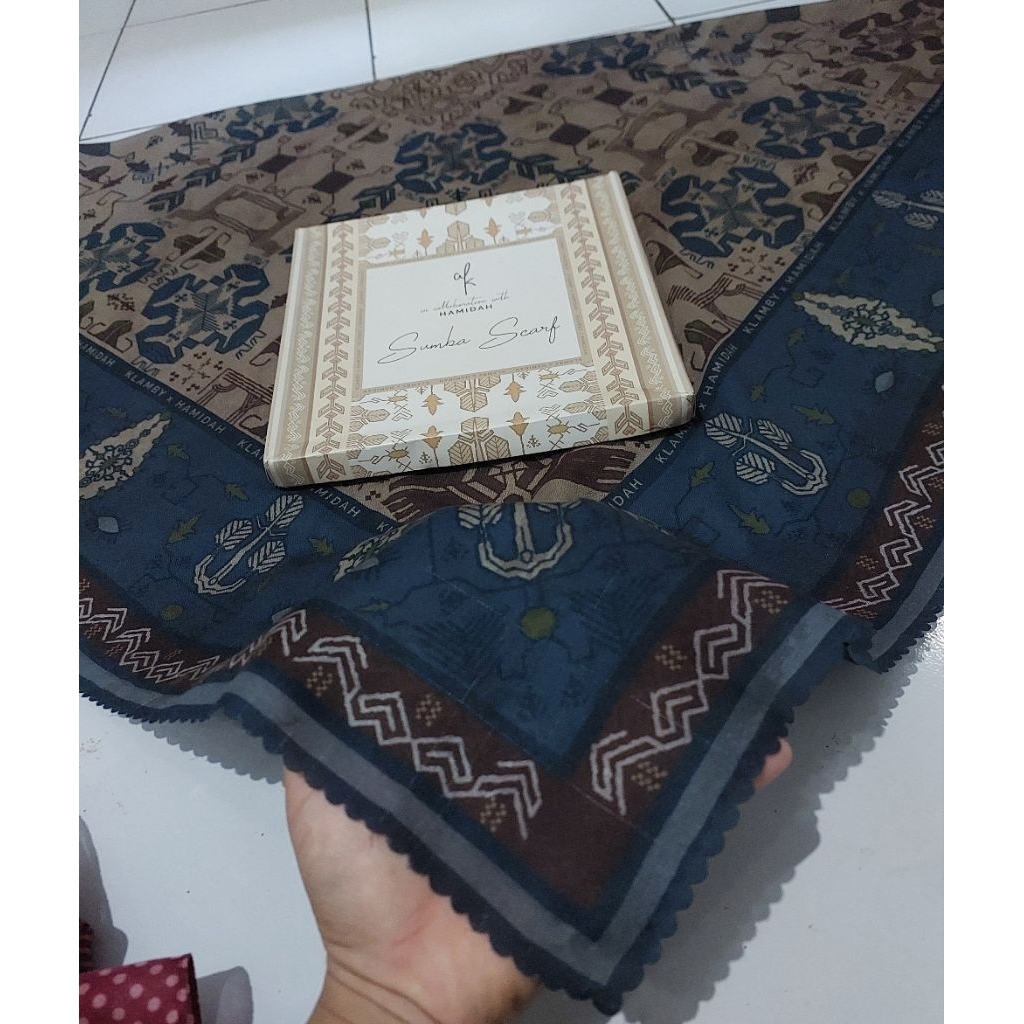 PRELOVED pl Klamby // Scarf Klamby // WEARING KLAMBY,, hijab wearing klamby Original ,,(Baca Deskrip