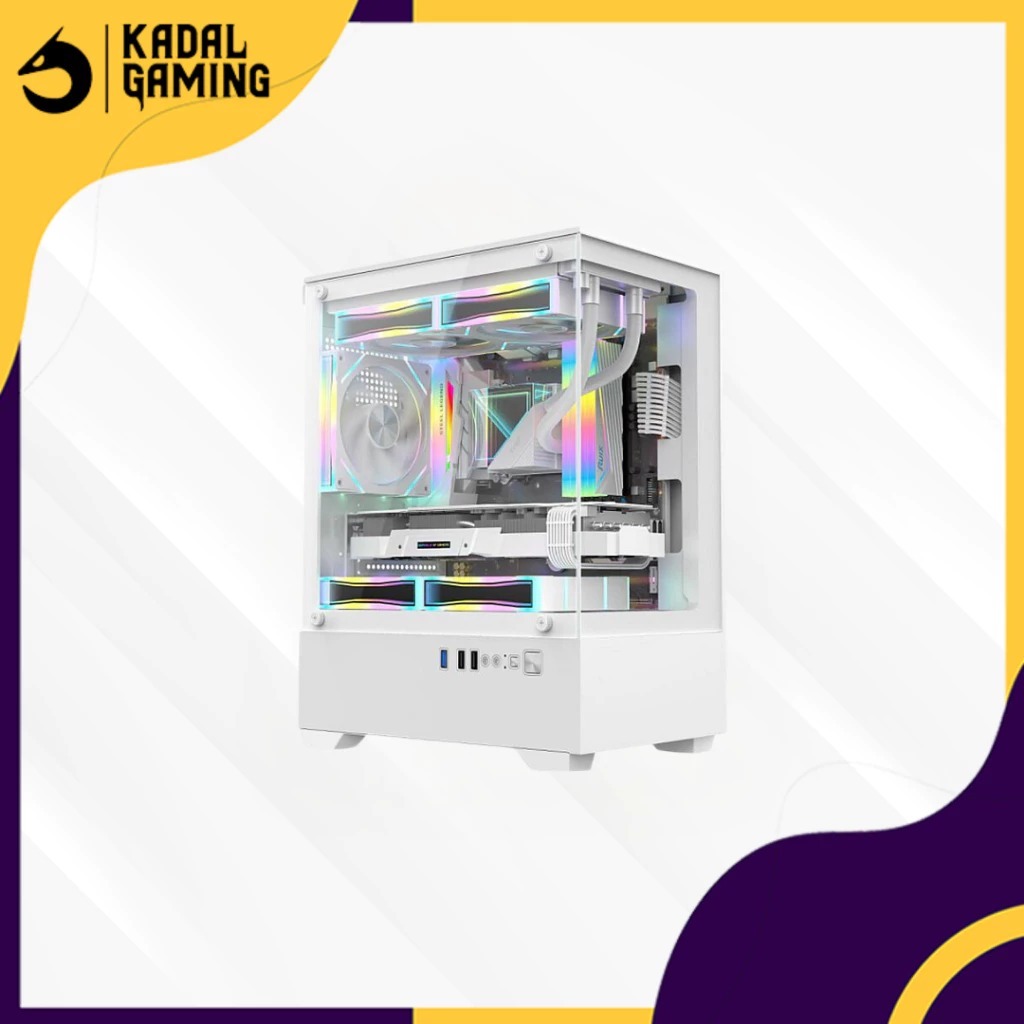 PC Gaming i5 9400F RX 580 8GB | RAM 8GB DDR4 | SSD 128GB | Monitor 22" Frameless | Free KB Mouse RGB